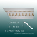 Umweltmaterial Polyurethan Flexible Carving Crown Molding für Decke